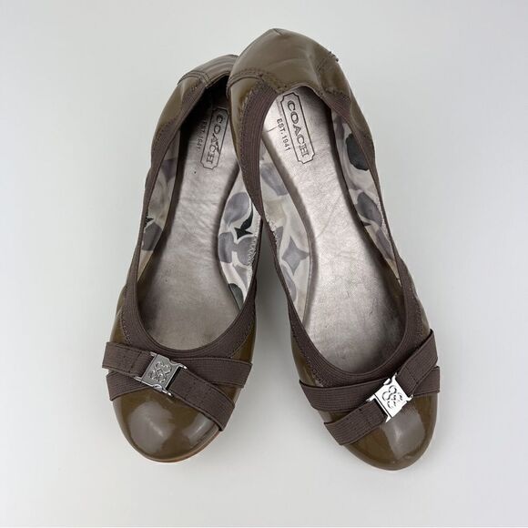 Coach Dwyer Flats Size 7.5 - Picture 1 of 8
